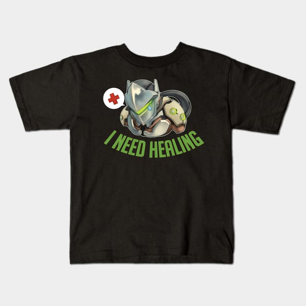 Need Healing Kids T-Shirt by TatertotsArt